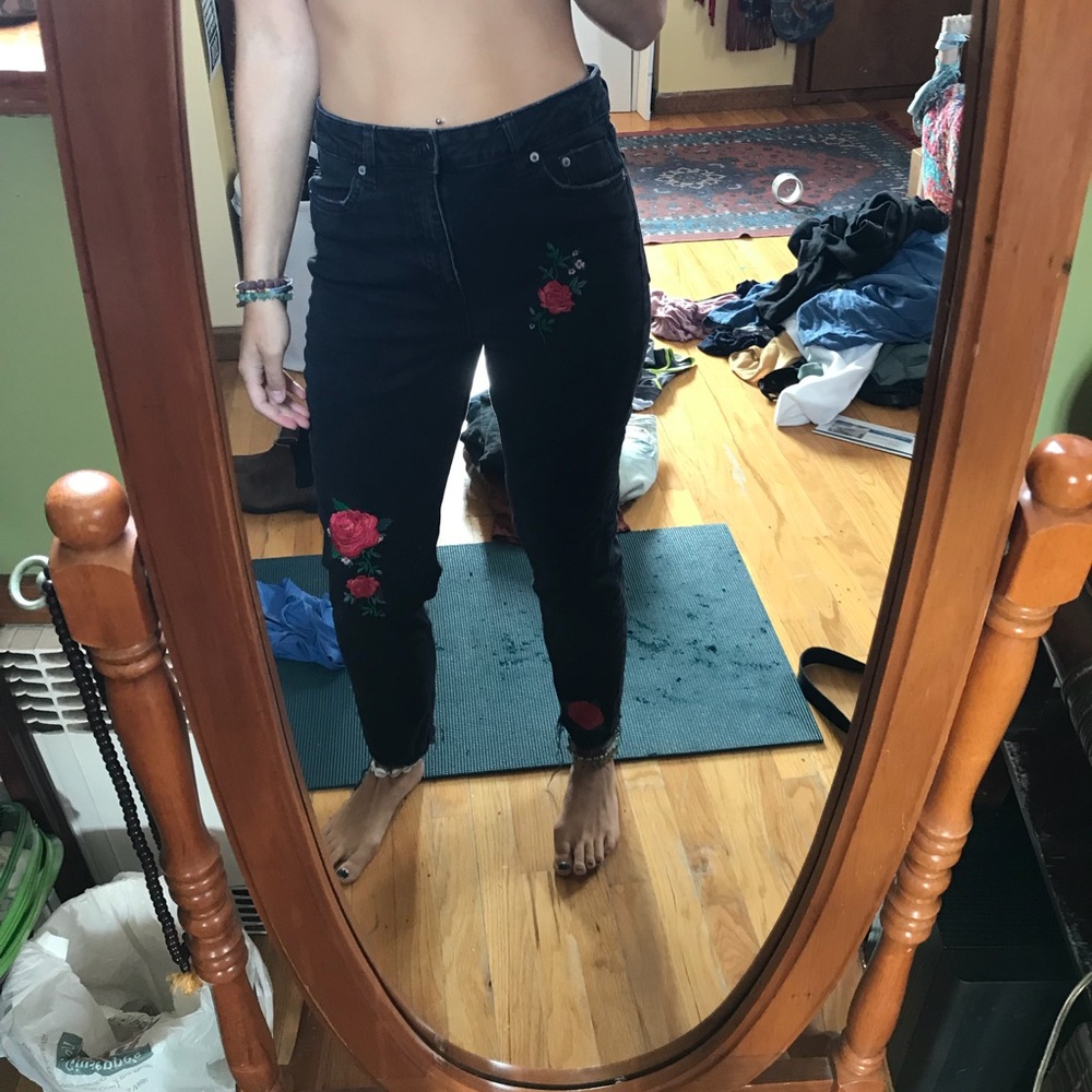 Embroidered Jeans